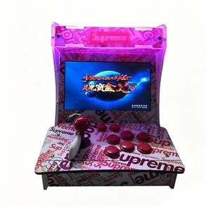Máquina Arcade <span class=keywords><strong>Street</strong></span> <span class=keywords><strong>Fighter</strong></span> de <span class=keywords><strong>10</strong></span> Pulgadas, 26800 Juegos 3D, Mini Consola de Videojuegos con Joystick, Múltiples Idiomas, 2 Jugadores, 1 Año de Garantía - Product Image 2