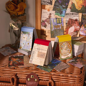 <span class=keywords><strong>Van</strong></span> <span class=keywords><strong>Gogh</strong></span>-Bloc <span class=keywords><strong>de</strong></span> notas <span class=keywords><strong>de</strong></span> <span class=keywords><strong>la</strong></span> serie <span class=keywords><strong>de</strong></span> <span class=keywords><strong>la</strong></span> luna y <span class=keywords><strong>la</strong></span> <span class=keywords><strong>noche</strong></span>, pegatinas Doudou, Manual creativo, oficina, diario, pegatina, libro, 6 diseños - Product Image 3