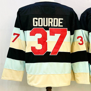 Maglie da Hockey Cucite per Uomo 62 Brandon Montour 37 Yanni Gourde 7 Eberle 9 Adrian Kempe 11 Anze Kopitar 22 Kevin Fiala - Product Image 6