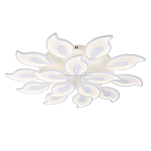 Moderne plafond pendentif suspension lumière suspension lampe lustre chambre <span class=keywords><strong>Led</strong></span> couleur changeante linéaire lumière - Product Image 2