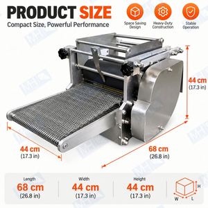Presse à tortillas de maïs MYONLY pour table, petite ligne de production de tortillas mexicaines pour usage domestique - Product Image 3