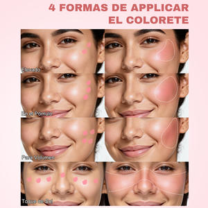 Rubor Líquido Cremoso para Maquillaje Facial HECI con Logotipo, Resistente al Agua, Tinte para Mejillas, Bajo Pedido Mínimo, Rubor Líquido Pigmentado - Product Image 5