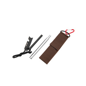 Outdoor camping fire starter case, fire starter protective cover and storage bag, survival tool scraper bag, customizable. - Product Image 1