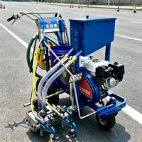 Machine de marquage routier manuelle de type extrusion avec une largeur de 300 mm pour le travail de marquage des parkings
