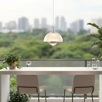 Lampe de plafond suspendue moderne de luxe pour petit bureau à domicile, décoration de chambre à coucher, lustre en fer et verre, lampe de plafond haute pour chambre.