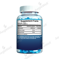 OEM Peptides de biotine et de collagène Gommes multi-vitaminées à la biotine avec collagène et kératine pour les cheveux, la peau et les ongles