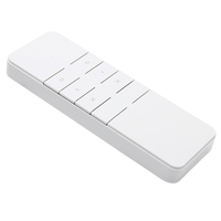 2024 Nouveau Design Blanc 8 Boutons AAA Batterie Alimenté 38Khz Télécommande Infrarouge avec Support