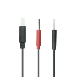 Aangepaste Dc2.35 Veiligheid Mannelijke Plug Naar 2 Leads 2.0Mm Elektrode Pin Met Wikkeldraad - Product Image 1