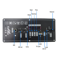 Fabriqué en Chine Rechargeable 3.7V 5V Carte d'insertion stéréo Écran d'affichage Amplificateur de puissance Bluetooth numérique 5.3 Audio pour un usage domestique