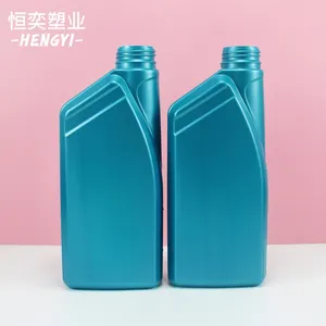 Kustom 1000ml penutup anti-maling minyak mobil dapat Pe anti-beku 1l minyak pelumas pelumas Pot minyak pelumas mesin botol plastik