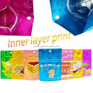 ถุงซิปล็อคกันกลิ่นลูกกวาดบรรจุบิสกิต3.5กรัมถุง Mylar กันเด็กพิมพ์ลายออกแบบได้ตามต้องการ - Product Image 5