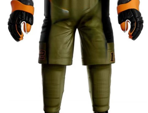 Custom <b>Puff</b> Printing Digital Print College Training Team Blank Sports Uniform 100% Polyester Anti-Bacterial Ice Wear Ice Hockey - Product Image 3