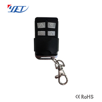 YET2126 Télécommande sans fil personnalisée à bas prix 433mhz pour porte de garage, télécommande de portail, télécommande de lumière