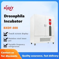 Multi Functional Data Precise LCD Display 0.1C Temperature Resolution Humidity Control Shelf Type Light Source Low Incubator