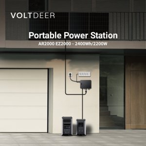 Портативный генератор VOLTDEER для солнечной батареи 12 В - Product Image 2
