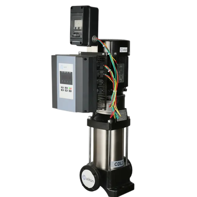 Pompa ad acqua a pressione costante industriale macchina verticale pompa a frequenza variabile domestica