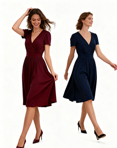 Váy nữ thanh lịch Váy nữ sành điệu cho các bữa tiệc buổi tối Hoàn hảo cho những dịp trang trọng Bộ sưu tập váy nữ thanh lịch - Product Image 6