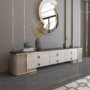 501 fabbrica di vendita calda offerta Tv Stand armadi <span class=keywords><strong>soggiorno</strong></span> moderno set di mobili in legno di lusso Tv tavolo - Product Image 3