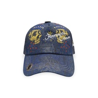 Chapeaux Pop femmes hommes strass Denim casquette de Baseball personnalisé casquette de camionneur