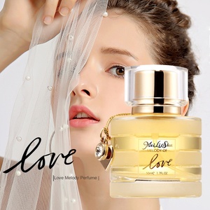 Perfume MeiLian Melody Love para Mujer, 50 ml, Personalizable, <span class=keywords><strong>Eau</strong></span> <span class=keywords><strong>de</strong></span> <span class=keywords><strong>Toilette</strong></span> <span class=keywords><strong>de</strong></span> Larga Duración, Aroma Moderno a Pachulí, Neroli y Bergamota - Product Image 2