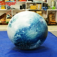 Système solaire ballon de planètes de Pluto gonflable scellé PVC boule de Pluto