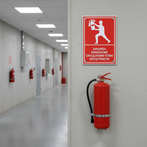 Señal de Prohibido Mover Extintores de Incendios, Equipo y Accesorios Esenciales para la Lucha Contra Incendios - Product Image 3