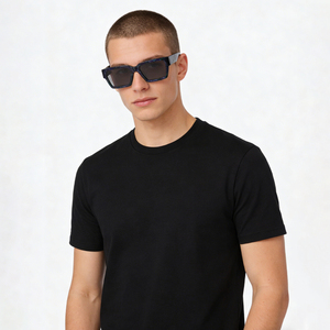 Marchio di design Vintage occhiali da sole 2025 quadrati collezione di occhiali in giallo viola blu rosso <span class=keywords><strong>con</strong></span> gli occhiali UV400-all'ingrosso - Product Image 2