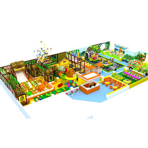 Area Giochi Morbida per Bambini a Tema Animali della Giungla, Sicura e Interattiva, Multi-Modulo per Scuole, Centri Commerciali e Famiglie - Product Image 3