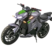 Moto électrique de sport haute performance Giant Python 8000W avec moteur central à chaîne, moto puissante pour adultes, idéale pour la course