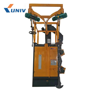 Máquina de granallado de cinturón de caída Q69 Tipo de colgador de pulido Máquina de granallado Vacío giratorio - Product Image 5