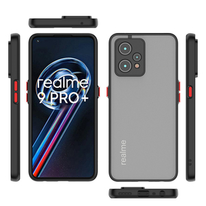Shockproof Slim Matte Frosted TPU 360 Metal Ring Phone <strong>Case</strong> for <strong>Realme</strong> 13 13F 13R 12 11 10 9 Pro Plus 9i 8 8i - Product Image 2