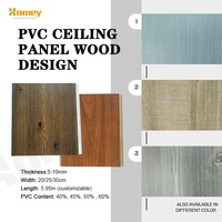 Panel de Techo de PVC 3D Impermeable, Ignífugo, Resistente a las Llamas, Láminas de Techo Falso de Plástico para Cocina y Baño