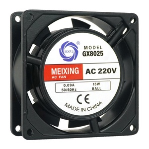 Quạt hướng trục <span class=keywords><strong>AC</strong></span> 110V 220V 380V 8025 9225 12025 12038 15050 17251 20060, dây đồng nguyên chất, bi kép, tốc độ cao, làm mát hiệu quả - Product Image 2