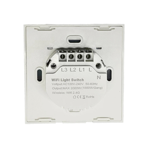 Uk wifi חכם מגע קיר מתג eu תקן 86 wifi tuya חכם מתג <span class=keywords><strong>3</strong></span> כנופיה - Product Image 4
