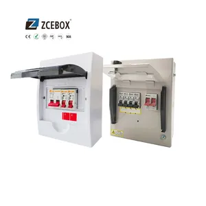 Zcebox กล่องแผงไฟฟ้าพร้อมกล่องตัดวงจรหน่วยผู้บริโภคผู้จัดจำหน่ายอุปกรณ์ไฟฟ้า