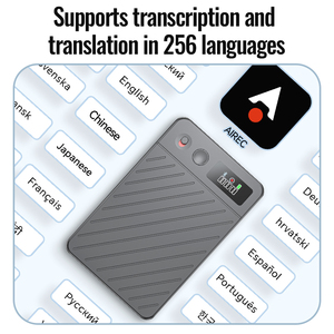 Grabadora <span class=keywords><strong>de</strong></span> Voz con IA y ChatGPT, Pantalla LED, Transcripción Gratuita, 64GB, Mini Grabadora <span class=keywords><strong>de</strong></span> <span class=keywords><strong>Audio</strong></span>, Control por Aplicación, para Conferencias, 15H <span class=keywords><strong>de</strong></span> Batería - Product Image 2
