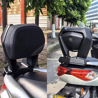 Nouveau siège arrière en alliage d'aluminium pour moto Yamaha NMAX155 avec support lombaire - Installation non destructive