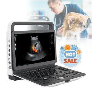 Taşınabilir veteriner ultrason makinesi 3D 4D renkli Doppler