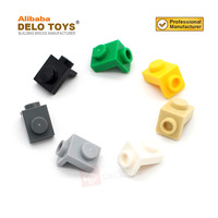 DELO TOYS Briques de construction en plastique en vrac DIY, pièces détachées pour enfants, briques en ABS 1*1 - 1*1, support 1 X 1 - 1 X 1 (N°36841)