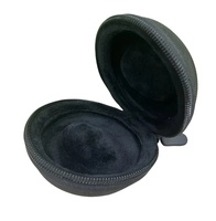 Boîte à montre pliable de luxe personnalisée, écologique, étanche, avec fermeture éclair, rembourrage, rangement portable