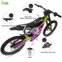 Vélo Falcon M 79 8000W 440N.m >80KM/h 72V 35AH Système de freinage hydraulique Enduro Ebike Scooter électrique Moto électrique IP67