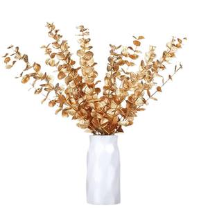 Pseudostemo de hoja de eucalipto <span class=keywords><strong>verde</strong></span>, hojas de eucalipto falso para decoración romántica - Product Image 6