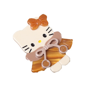 Pinces à <span class=keywords><strong>cheveux</strong></span> en acétate <span class=keywords><strong>Hello</strong></span> <span class=keywords><strong>Kitty</strong></span> de Aitong - Pinces à <span class=keywords><strong>cheveux</strong></span> mignonnes pour enfants avec logo personnalisé - Product Image 5