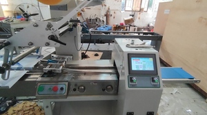 Máquina automática de embalaje horizontal para galletas, aperitivos, alimentos, máquina de embalaje multifunción, maquinaria de embalaje de plástico - Product Image 3