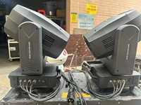 Projecteur à tête mobile Stagelight VELLO 380W d'occasion pour éclairage de concert, scène, DJ, spectacle, location d'équipement événementiel