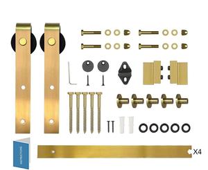 ชุดประตูโรงนาสีทอง - Product Image 3