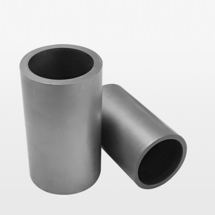 High Purity High Temperature Resistance Gold Melting 1kg 2kg 3kg Polished Graphite Crucible with neck