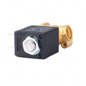 Cánula normalmente cerrada de 3mm N/C 2/2 vías AC 230V G1/8 'generador de aire de vapor de latón válvula solenoide de agua cafeteras - Product Image 5
