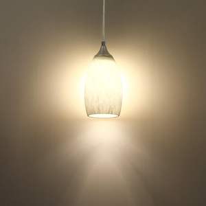 SIMIG 4.7 pouces Art <span class=keywords><strong>verre</strong></span> lampe de remplacement pour îlot de cuisine pendentif luminaire blanc <span class=keywords><strong>ventilateur</strong></span> de <span class=keywords><strong>plafond</strong></span> lustre Globes lumière - Product Image 2