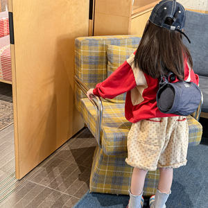 Abbigliamento per Bambini 2026, <span class=keywords><strong>Pantaloncini</strong></span> Estivi Stile Coreano a Vita Alta con Elastico in <span class=keywords><strong>Cotone</strong></span>, per Ragazzi e Ragazze - Product Image 4